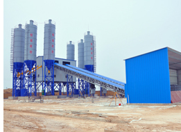 HZS双120型混凝土搅拌站